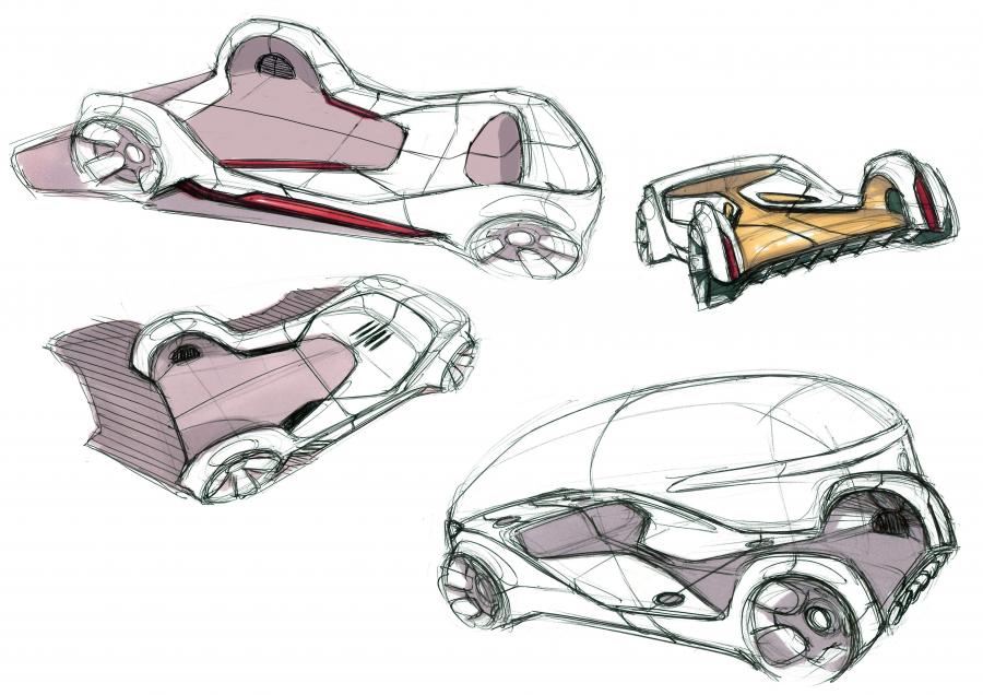 Эскиз Mercedes-Benz Vision URBANETIC 2018 года  (фото 15 из 28)